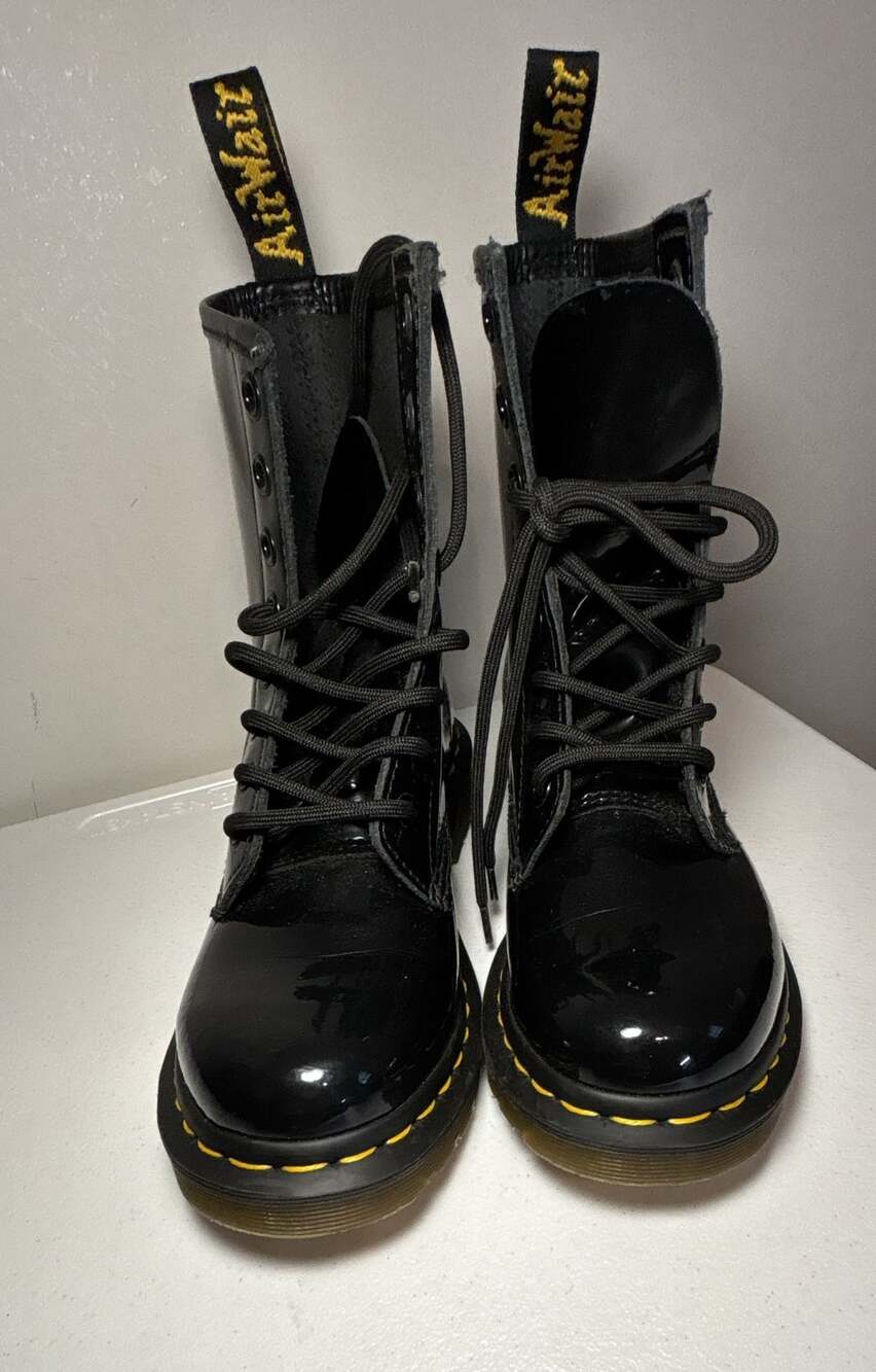 Dr. Martens  Leather Boots Black